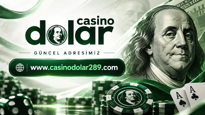 Casino Dolar Telegram: 💚 𝐂𝐀𝐒𝐈𝐍𝐎 𝐃𝐎𝐋𝐀𝐑 ━━━━━━━━━━━━━━ ✦ 𝐆𝐔̈𝐍𝐂𝐄𝐋 𝐀𝐃𝐑𝐄𝐒𝐈̇𝐌𝐈̇𝐙 ✦ Casino Dolar ayrıcalığına…