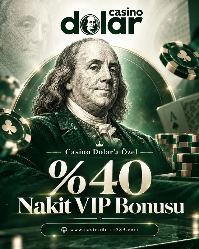 Casino Dolar Telegram: 💵👑 CASINO DOLAR’A ÖZEL %40 NAKİT VIP BONUSU 👑💵 Şimdi yatırım yap, avantajı…