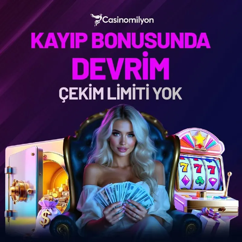 Casino Milyon Telegram: 🌟🌟🌟🌟🌟🌟 🌟🌟🌟🌟🌟🌟 🩷MİLYONLARIN ADRESİNDE DEVRİM 💕Kayıp Bonusunda Çekim Limiti…