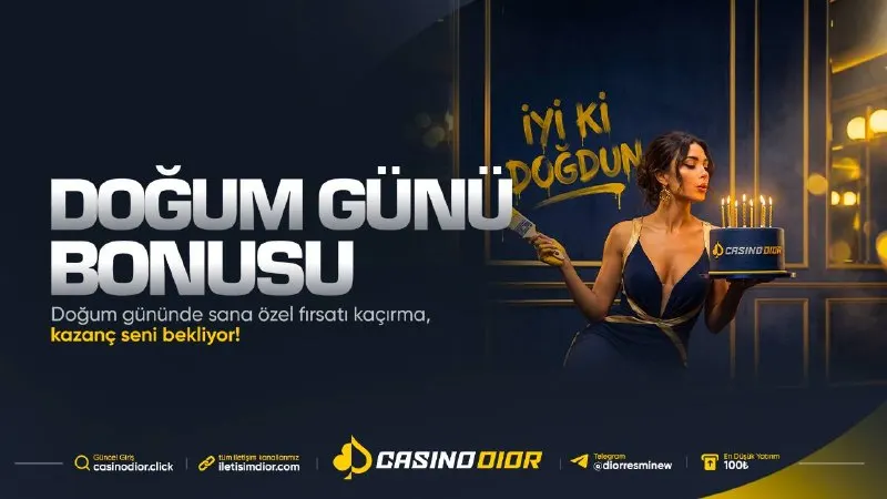 Casinodior Telegram: ♠️ Casinodior | Happy Birthday 🎂 Yeni yaşın, güzel sürprizlerle başlasın. 🎁…
