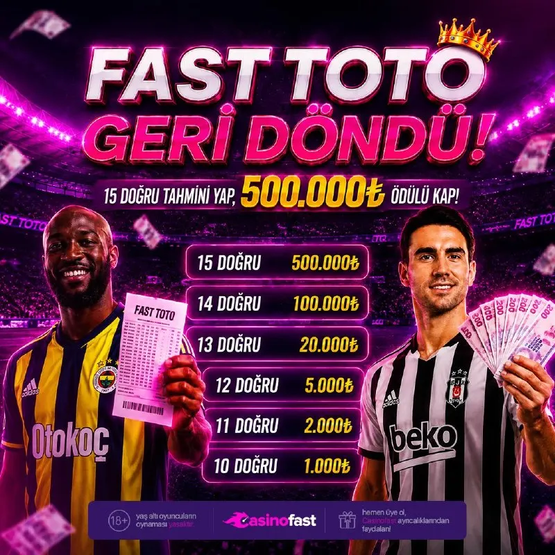 Casinofast Telegram: ⚡️⚡️⚡️⚡️⚡️⚡️⚡️⚡️⚡️⚡️ 🔠🔠🔠🔠 🔠🔢🔠🔢 BAŞLADI: TAHMİNİNLE KASALARI BOŞALT! 💵Kazandığın…