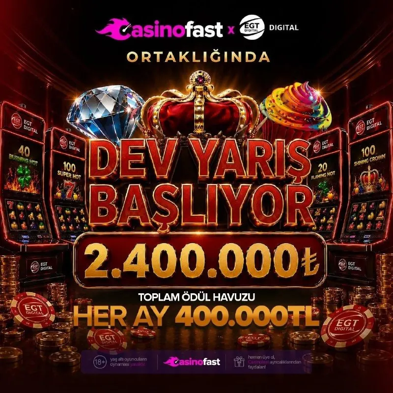 Casinofast Telegram: 🏆 CASİNOFAST & EGT DIGITAL ŞAMPİYONLAR LİGİ BAŞLIYOR! 🏆 💄Toplamda 2.400.000 TL…