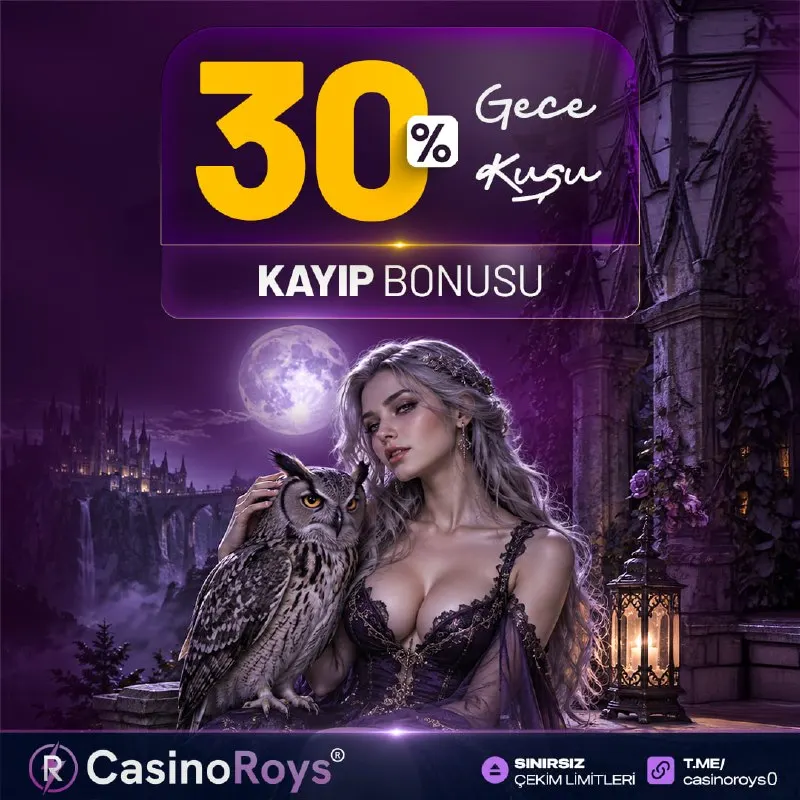 CasinoRoys Telegram: 💗 %30 Gece Kayıp Bonusu! 💎 #CasinoRoys'ta Geceler Çok Kazançlı Geçiyor!. ⚡…