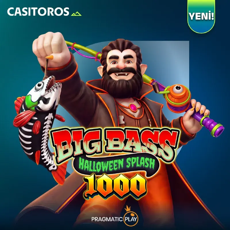 Casitoros Telegram: 🚀 YENİ ÇIKTI: Big Bass Halloween Splash 1000 🎃 Big Bass, Pragmatic Play ile…