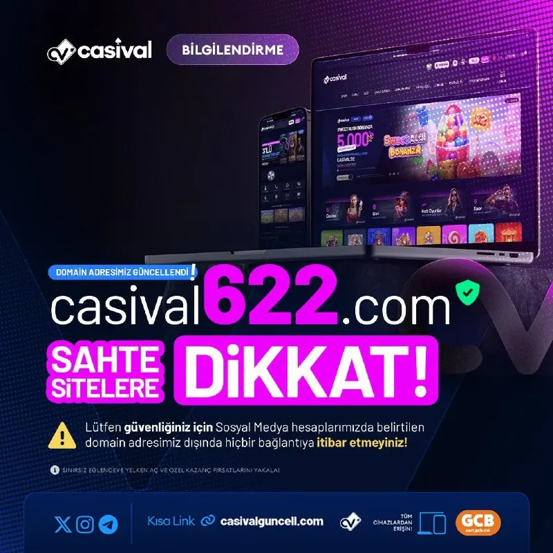 Casival Telegram: 🫴 Güncel adresimiz casival622.com olmuştur.
