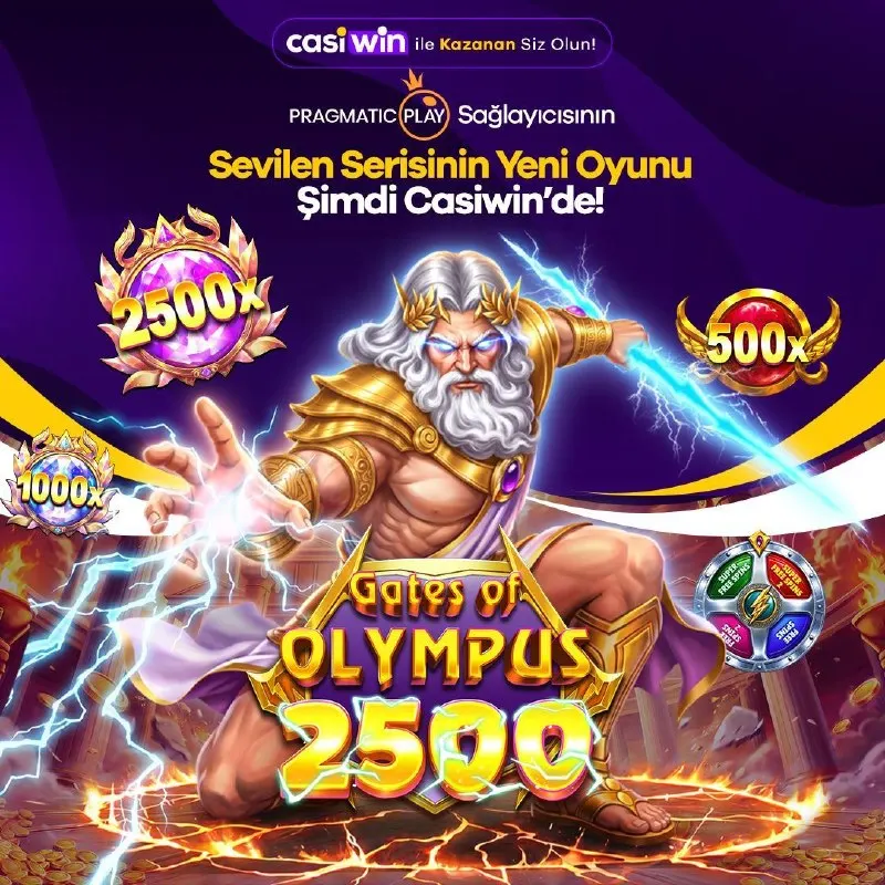 Casiwin Telegram: 🎉 CASİWİN GÜVENCESİYLE Gates of Olympus 2500X! 🎰 🎰 Fenomen Oyun ile Kazanç…