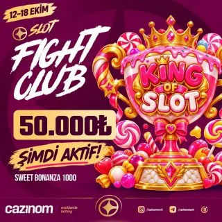 Cazinom Telegram: 🔥 SLOT FIGHT CLUB’DA HEYECAN DORUKTA! 🍭 Sweet Bonanza 1000 arenasında büyük…