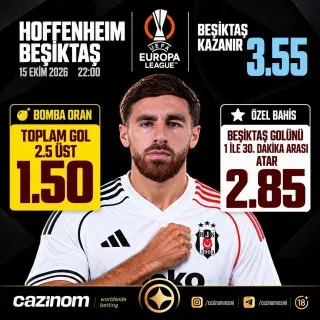 Cazinom Telegram: 🖤⚽ KARTAL AVRUPA’DA! 🔥 Hoffenheim – Beşiktaş | ⏰ 22.00 🦅 Avrupa'daki…