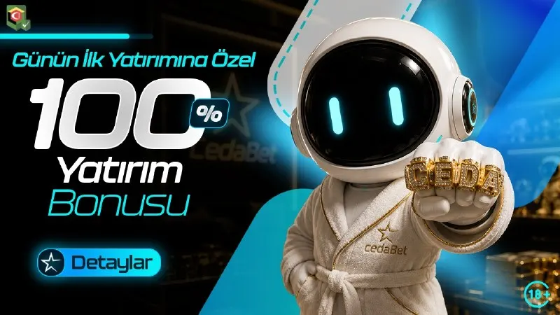 Cedabet Telegram: Günün İlk Yatırımına Özel %100 Bonus! 🚀 Güne avantajlı başlayın! Gün…