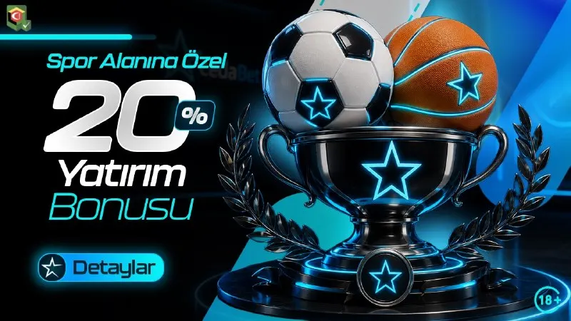 Cedabet Telegram: ⚽️ %20 Spor Yatırım Bonusu – 25.000 ₺'ye Kadar! ⚽️ Spor bahislerinizde…