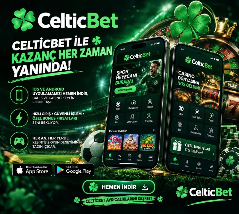 Celticbet Telegram: 📱🍏 CELTİCBET İLE KAZANÇ HER ZAMAN YANINDA! 🍀 🚀 iOS ve Android uygulamamızı…