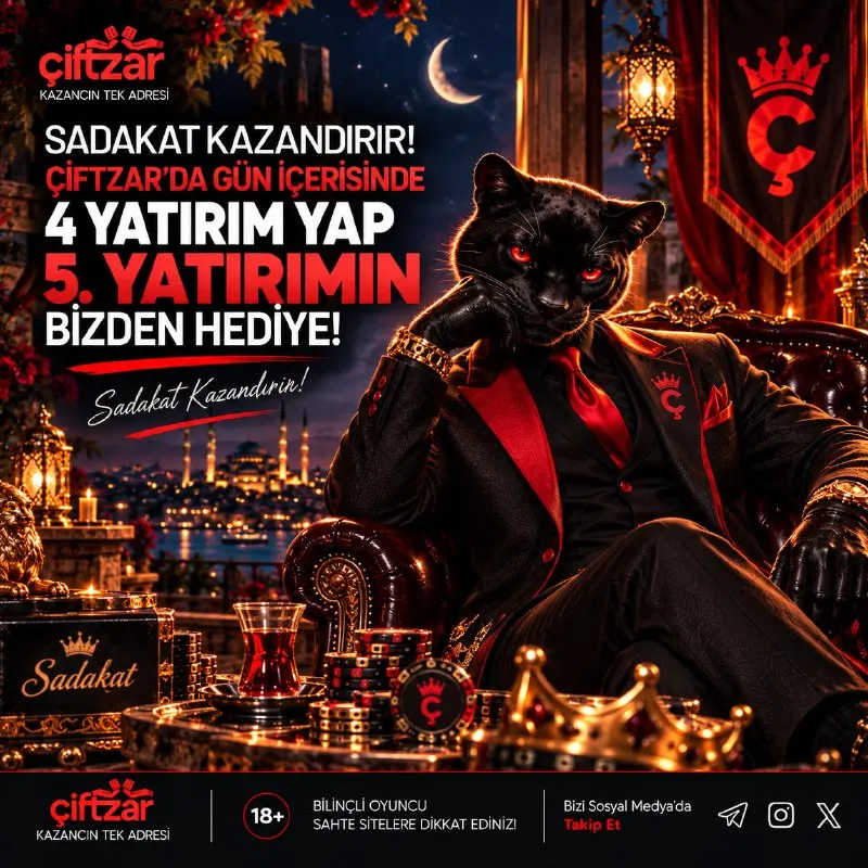Çiftzar Telegram: 🌟 ÇİFTZAR'DA SADAKAT KAZANDIRIYOR! ❕ Düzenli yatırım yapan üyelerimize özel…