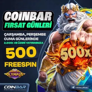 Coinbar Telegram: ⚡️ FIRSAT GÜNLERİ DEVAM EDİYOR! ❤️ Dün faydalanan üyelerimizin hakları…