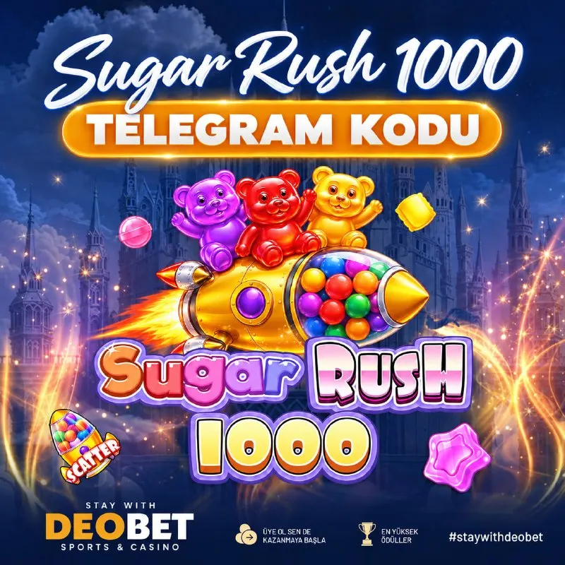 Deobet Telegram: 🚀 TAKİPÇİLERİMİZE ÖZEL 100 FREESPIN! 🚀 ❤️ Sugar Rush 1000 oyununda geçerlidir…