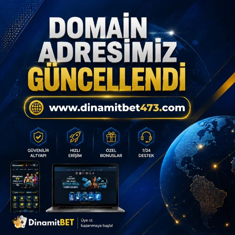 Dinamitbet Telegram: ✅ Yeni giriş adresimiz: www.dinamitbet473.com Engelsiz erişim için güncel…