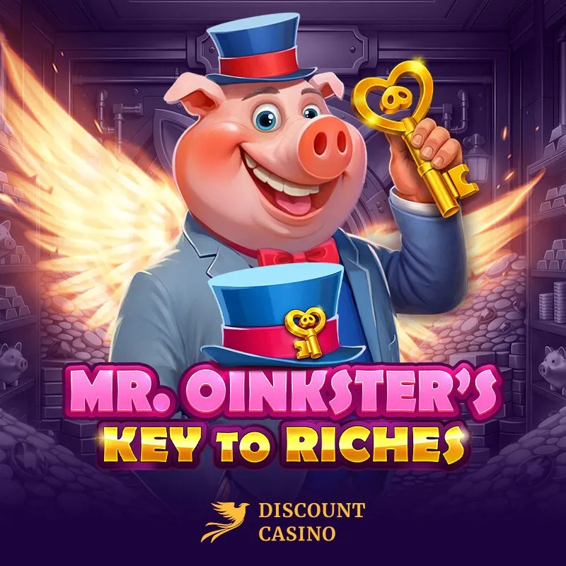 Discount Casino Telegram: 🐷 Mr. Oinkster’s Key to Riches unlocks exciting slot action with rewarding…