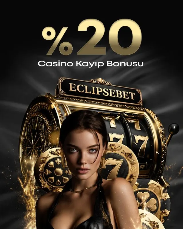 Eclipsebet Telegram: 🔝 %20 GÜNLÜK CASINO KAYIP BONUSU Slot ve Canlı Casino oyunlarındaki günlük net…