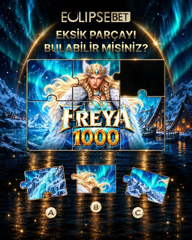 Eclipsebet Telegram: 🔍 EKSİK PARÇAYI BULUNUZ Freya 1000 yapbozunda bir parça eksik 🔘 Yakından…