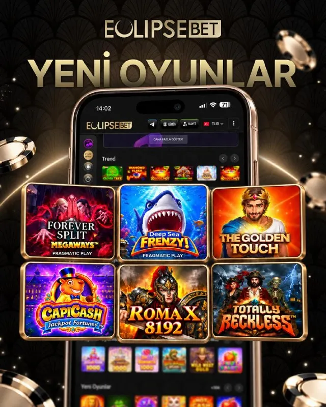 Eclipsebet Telegram: 🆕 6 YENİ SLOT OYUNU YAYINLANDI Ekim ayı, derin deniz maceralarından Megaways…