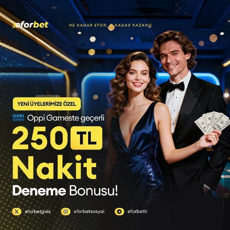 Eforbet Telegram: 🅰️🅰️🅰️🅰️🅰️🅰️🅰️ 🎁 Eforbet'ten 👑👑👑👑👑 Nakit Deneme Bonusu 💎 Slot ve Casino…