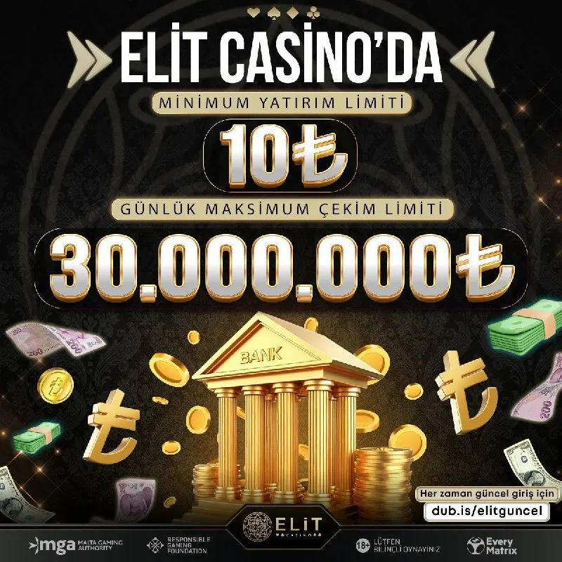 ElitCasino Telegram: 💵💵💵💵💵💵💵💵💵💵 ❤️ ElitCasino’da Havale ile yatırım yapmak için yüksek tutarlara…
