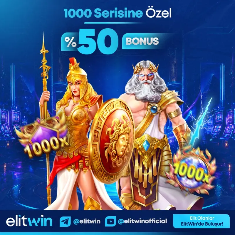 Elitwin Telegram: 💎 1000 Serisine Özel %50’ye Varan Bonus | ElitWin Özel ⚡️ Yatırımın büyüdükçe…