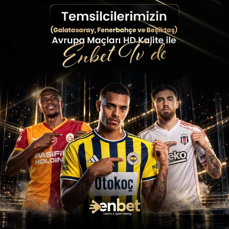 Enbet Telegram: ⭐️⭐️⭐️ 🇹🇷🇹🇷🇹🇷 TEMSİLCİLERİMİZİN AVRUPA MAÇLARI HD KALİTE İLE ENBET TV'DE! ❤️…