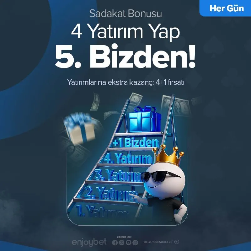 Enjoybet Telegram: 🤩🤩🤩🤩🤩🤩🤩 🤩🤩🤩🤩🤩🤩 ✔️ ENJOYBET MUHTEŞEM BONUSLARLA ÜYELERİNİN DESTEKÇİSİ ! 📌 Gün…