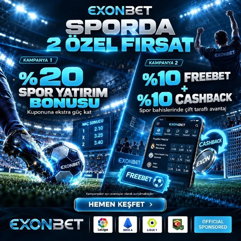 Exonbet Telegram: 🏆 DEVLER LİGİ'NDE SAHNE BÜYÜK, HEYECAN EXONBET'TE! ⚽ Avrupa'nın devleri sahada…