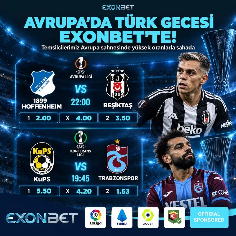Exonbet Telegram: 🇹🇷 AVRUPA’DA TÜRK GECESİ! Bugün sahnede temsilcilerimiz var, heyecan yine…