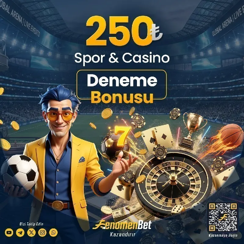 Fenomenbet Telegram: 🎉 GERİ DÖNDÜ! 🎉 250 TL NAKİT DENEME BONUSU yeniden FenomenBet'te! 💸 ✅…