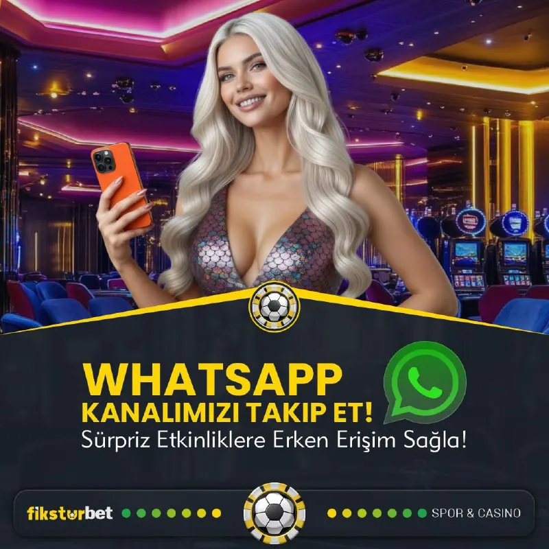 Fikstürbet Telegram: 🟢 ⚡️⚡️⚡️⚡️⚡️🟢 💬 WhatsApp ''Fiksturbet Spor & Casino '' kanalımızı takip ederek…