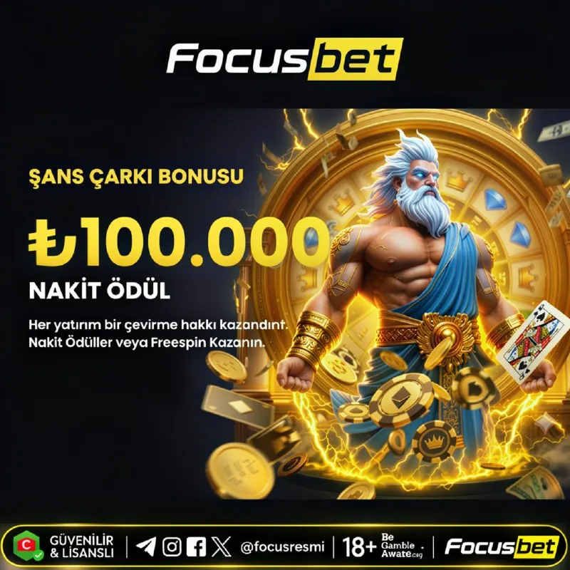Focusbet Telegram: 👍☺️❤️🙄😯 🎰 HER YATIRIMDA ŞANS SENİNLE! 🪙 1️⃣0️⃣0️⃣🟠0️⃣0️⃣0️⃣ 🔥🔥 Büyük Nakit…