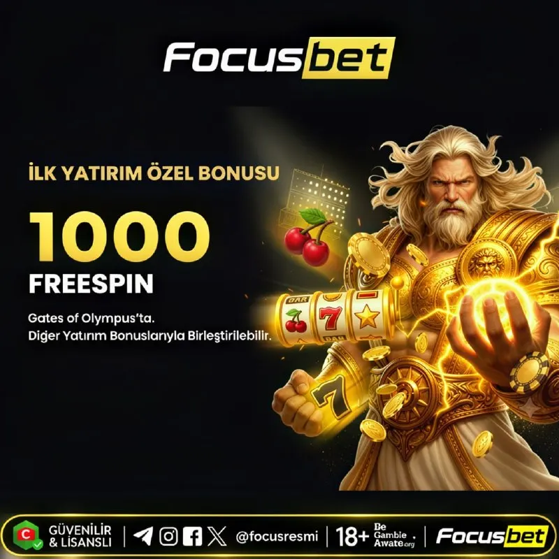 Focusbet Telegram: 👍☺️❤️🙄😯 ❤️‍🔥 BÜYÜK KAZANÇ İLK ADIMLA BAŞLAR ‼️ 🎰 🎰🎰🎰🎰 FreeSpin fırsatı seni…