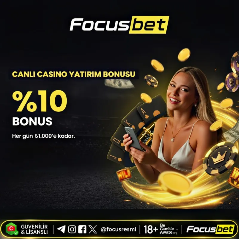 Focusbet Telegram: 👍☺️❤️🙄😯 🎰 🔣1️⃣0️⃣ Canlı Casino Yatırım Bonusu! Günlük yatırımlara ekstra…