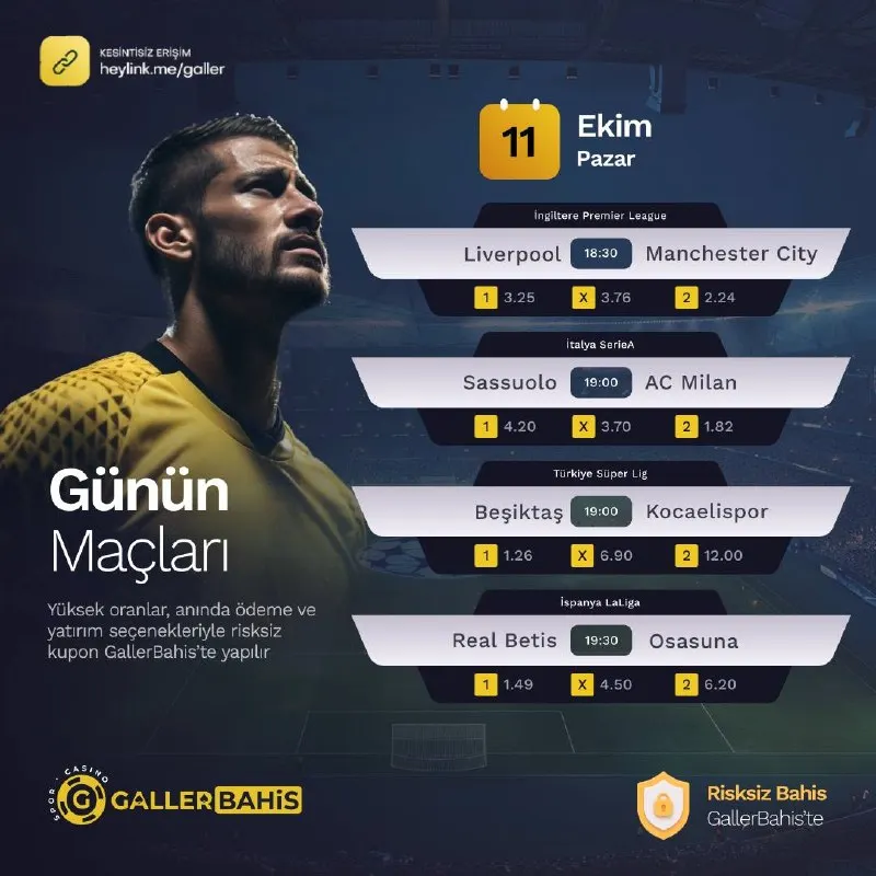 Galler Bahis Telegram: 😄🧐🥰🥰🤓🥳 Yükselen oranlar ile sende GallerBahis'te yerini almaya hazır mısın ? ⏰…