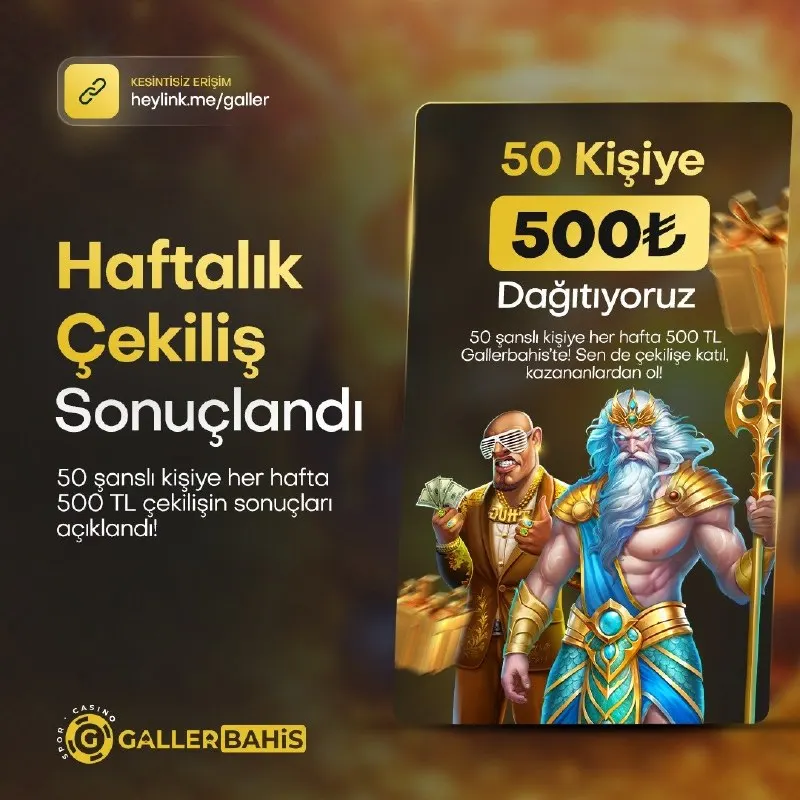 Galler Bahis Telegram: 👑 GALLERBAHİS'TE KAZANANLAR AÇIKLANDI! 👑 🎁 Kazandığınız ödüller hesabınıza…