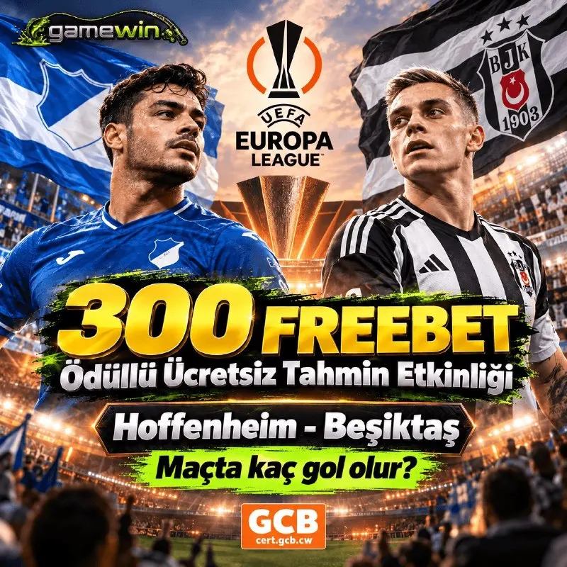 Gamewin Telegram: ⭐️ Günün ikinci etkinliği diğer temsilcimiz Beşiktaş'ın maçı için aktif. ⚽️…