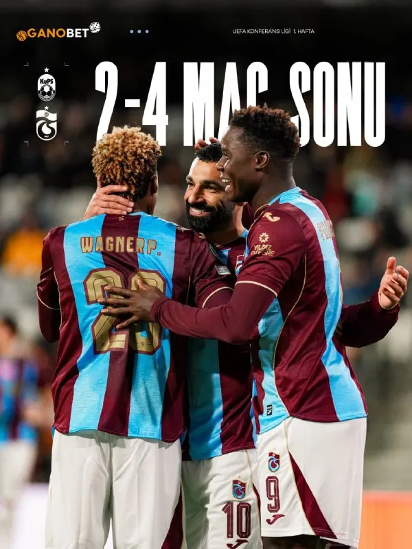 Ganobet Telegram: ⚽️ BU GECE ZAFER GECESİ! 💜 🇹🇷 Temsilcilerimiz sahadan galibiyetle ayrılarak…