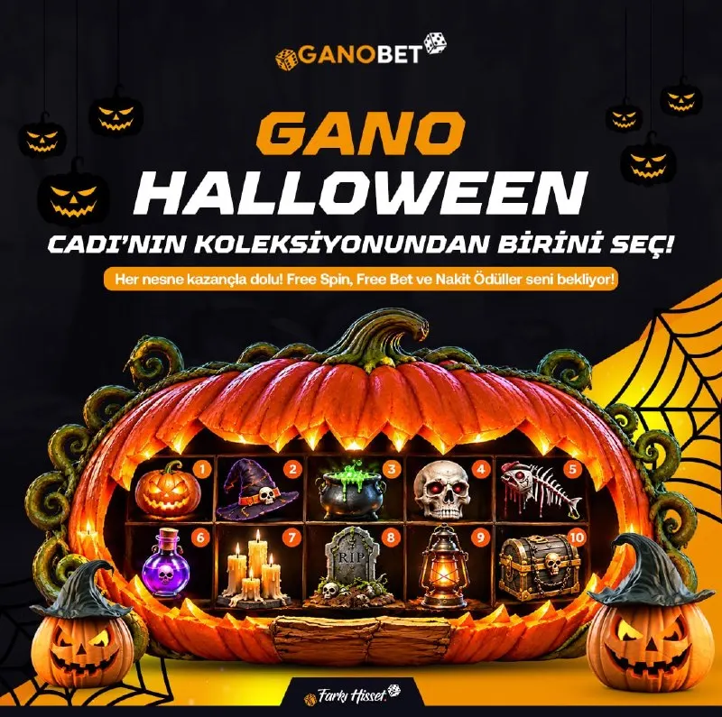 Ganobet Telegram: 🎲🎲🎲🎲🎲🎲🎲🎲🎲🎲 🔮 Cadı'nın koleksiyonundan bir nesne seç, lanetini aç! 🎁 Her nesne…