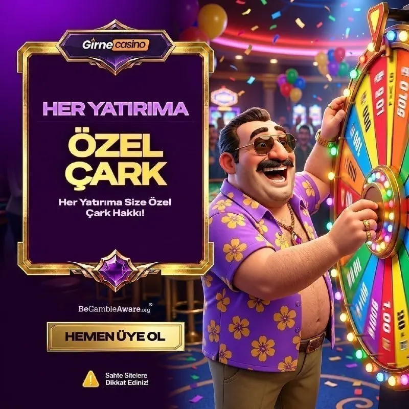 Girne Casino Telegram: 🎰 Çarkı Çevir, Şansını Kazanca Dönüştür! 🔤 ​Girnecasino’da her yatırım yeni bir…