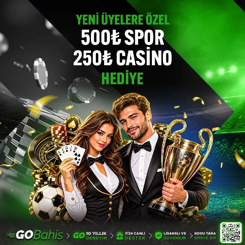 Gobahis Telegram: 📣 GOBahis’te İlk Adımın Avantajlı Olsun! 🎉 Deneme Bonuslarıyla Eğlenceye…