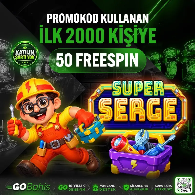 Gobahis Telegram: GOBAHİS'TEN 2000 KİŞİYE 50 FREESPİN ! 🌟 PROMOKOD : GODAKAZANÇZAMANI169 ⚠️ Bonus…