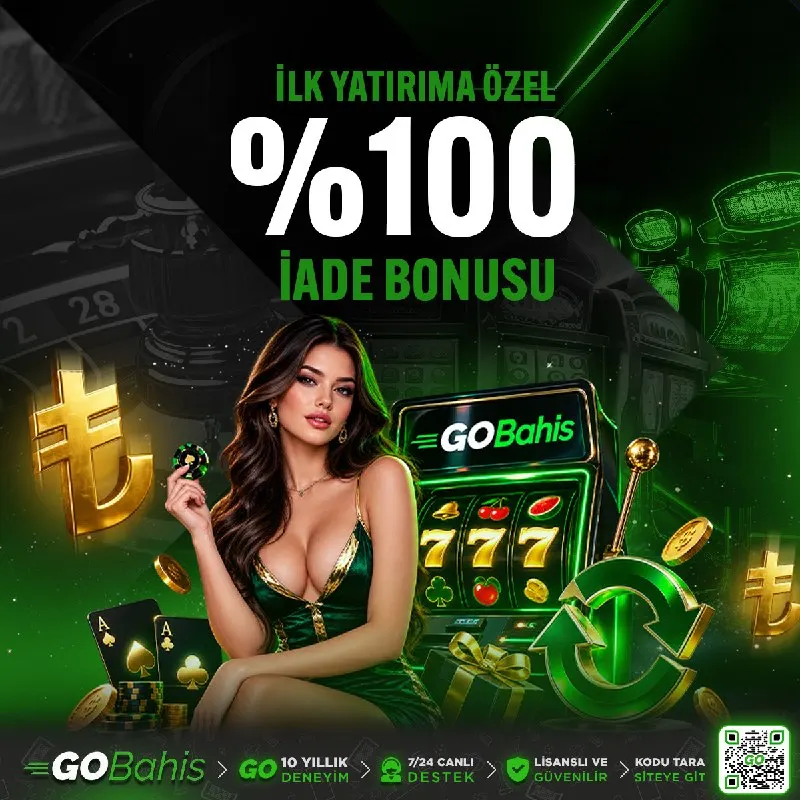 Gobahis Telegram: 📢 GOBahis'te İlk Yatımını Yap Dilediğin Gibi Oyna, Kaybedersen %💯 İade Bonusu…