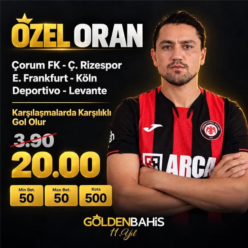 Goldenbahis Telegram: 💣 GOLDENBAHİS ÖZEL ORAN AKTİF! 💣 ✔️Karşılaşmalarda Karşılıklı Gol Olur 💣 ÖZEL…