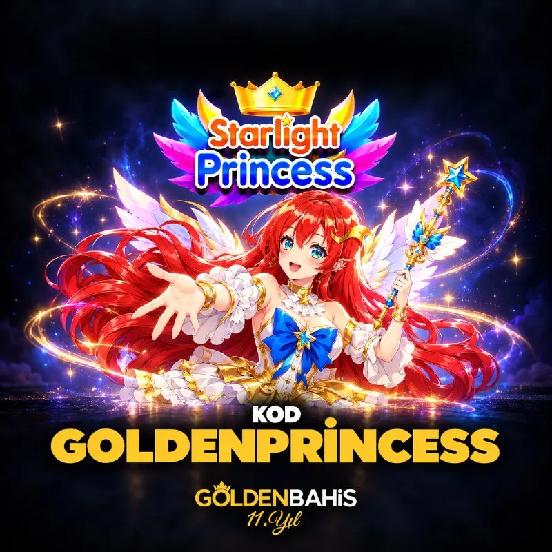 Goldenbahis Telegram: 💣 GOLDENBAHİS'ten 100 FREE SPIN HEDİYE! 💣 🔞 Starlight Princess oyununda geçerli…