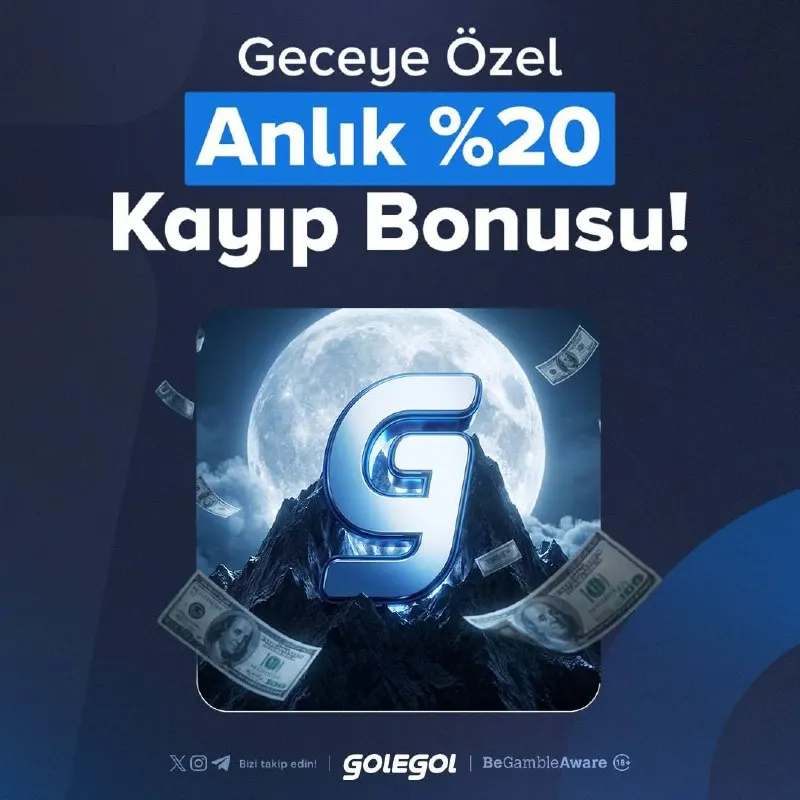 Golegol Telegram: ❎🔢🔢 🅰️🅰️🅰️🅰️🅰️ 🅰️🅰️🅰️🅰️🅰️🅰️ 🌛 Gece Kuşları Aktif! 🦉 Kazanç Sınırsız Geceye Özel…