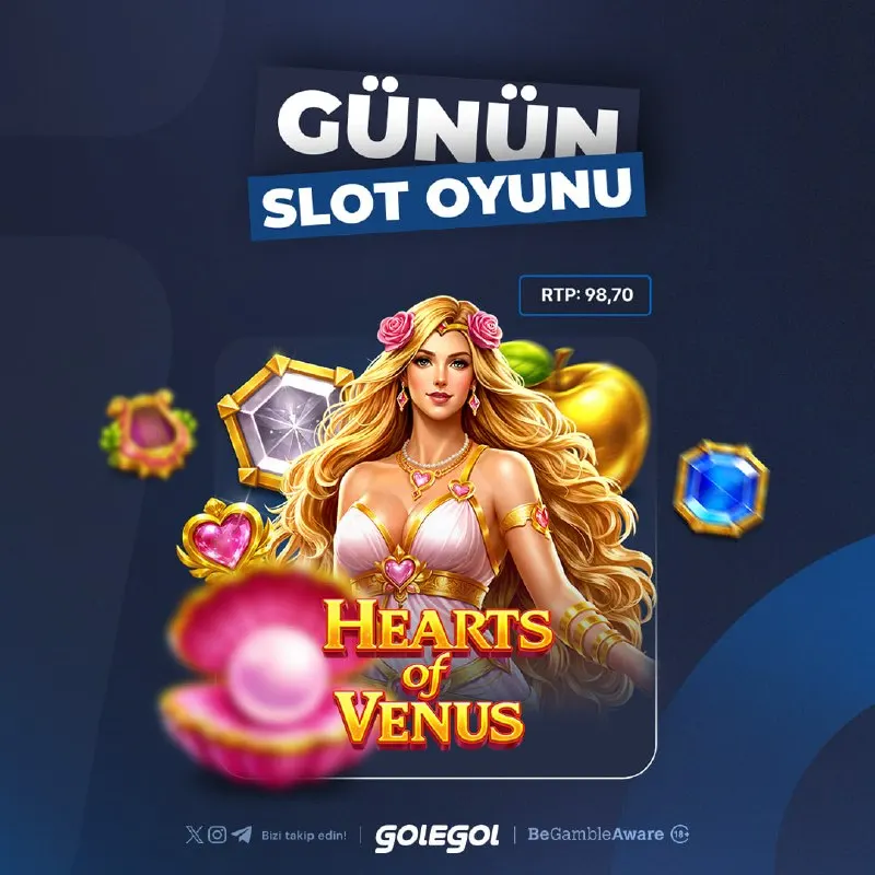 Golegol Telegram: 🅰🅰🅰🅰🅰 🅰🅰🅰🅰🅰❎ 🪙 GÜNÜN SLOT OYUNU: Hearts of Venus ⚡ %98,70 RTP İle Yüksek Kazanç…