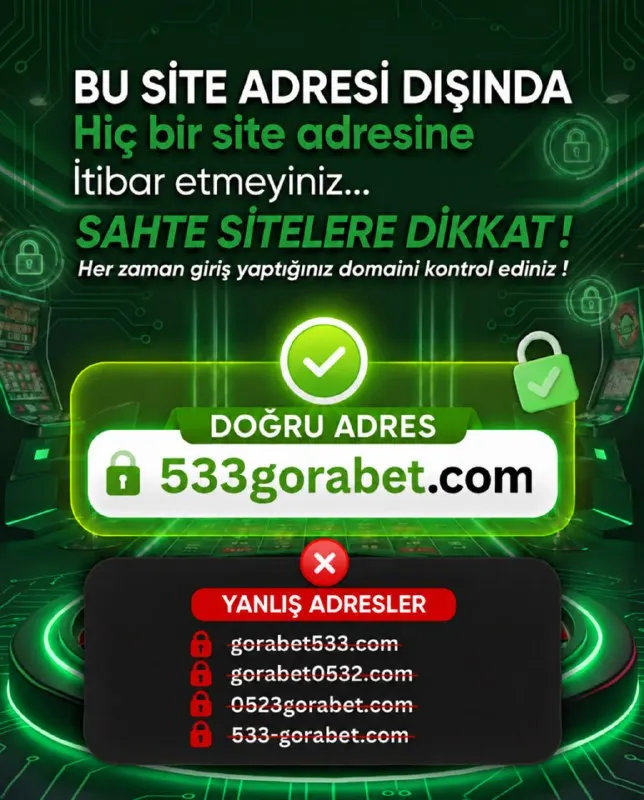 Gorabet Telegram: Gorabet yeni giriş adresimiz 533gorabet.com olarak değişmiştir.