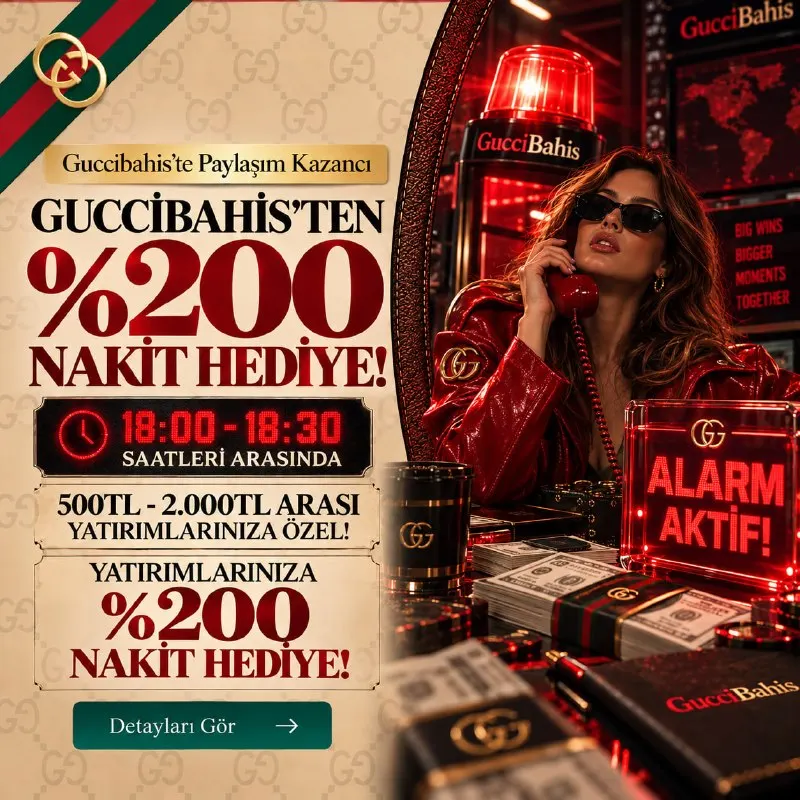 GucciBahis Telegram: 🤩🤩🤩🤩🤩🤩🤩🤩🤩🤩🤩🤩 💵500TL - 2.000TL Arası yatırımlarınız anında ikiye katlansın…
